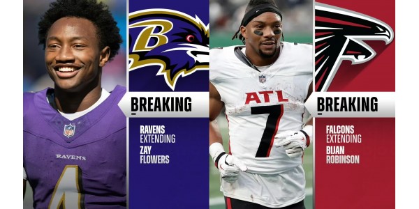 Avec deux contrats maximums, les Ravens et les Falcons marquent le début d'une nouvelle ère.